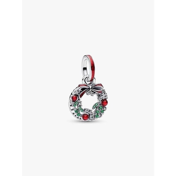 Pandora Charm 794238C01 Silver 925 Kubisk Zirkon – Kompatibel med Pandora Armband, 1 cm