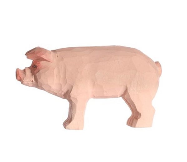 Wudimals - Pig Figurine - K-PLAY