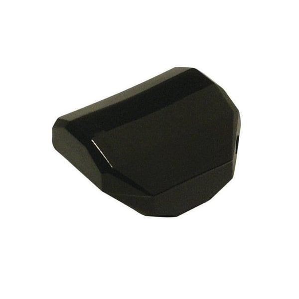 Rayher - Svart facetterad akrylperla 20x20 mm 1 styck.