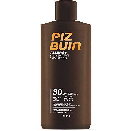 Solskyddsmedel - Piz Buin - Allergi - SPF 30 - 200 ml - Hypoallergenisk