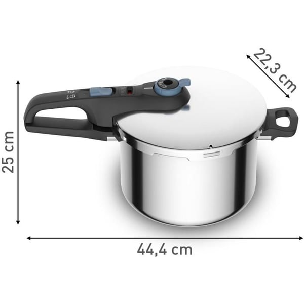 Tefal Secure Trendy P2580701 Tryckkokare 6 l