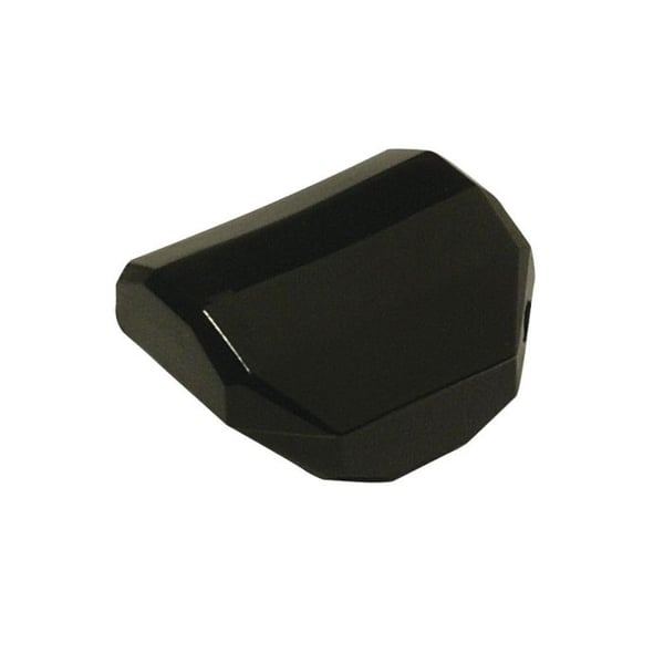 Rayher - Svart facetterad akrylperla 20x20 mm 1 styck.