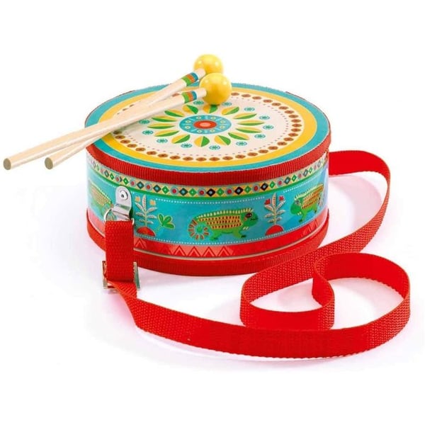 Animambo Drum - DJECO - Väck ditt barn till musik och slagverk - Flerfärgad - 24 månader - 2 år