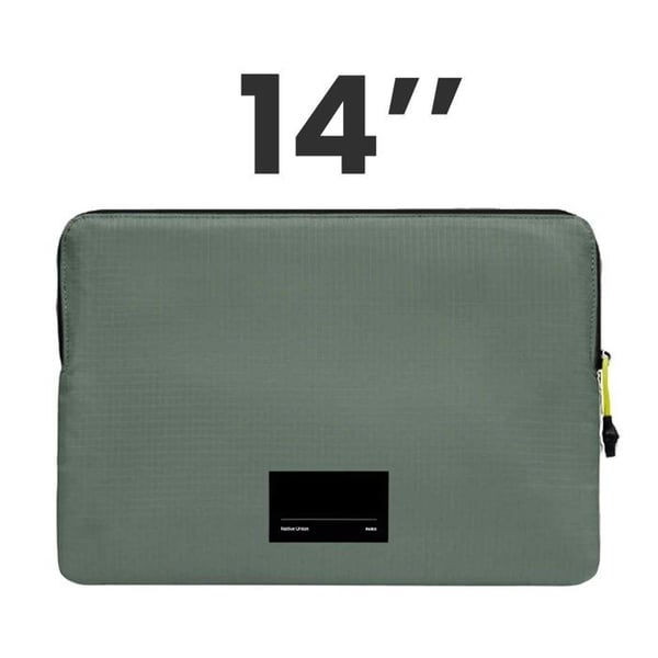 Laptopfodral för MacBook Pro 14" - NATIVE UNION - Ultralätt - Vattentät - Grön - 100% Återvunnen