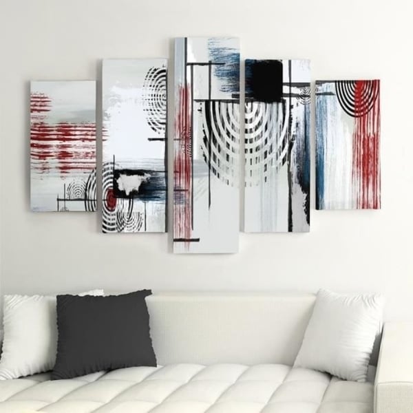 Legendarte - Målning, tryck på duk - Eminent Spectre cm. 150x100 (5 paneler)