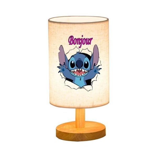 Sänglampa, dubbel ansikte Bordslampa Kontorslampa Dimbar 3 Färger (Lampa ingår)