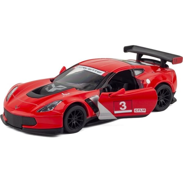 Ulysse - Minibil Corvette C7 R röd