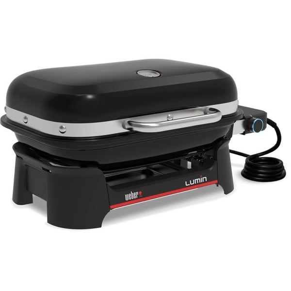 Elgrill - Weber - Lumin Compact - 2,2kW - Emaljerad stål - Grillyta 28 x 43 cm - Svart