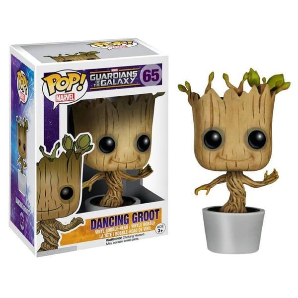 Figurine - Funko - Dansande Groot - 10 cm - Beige - Under officiell licens