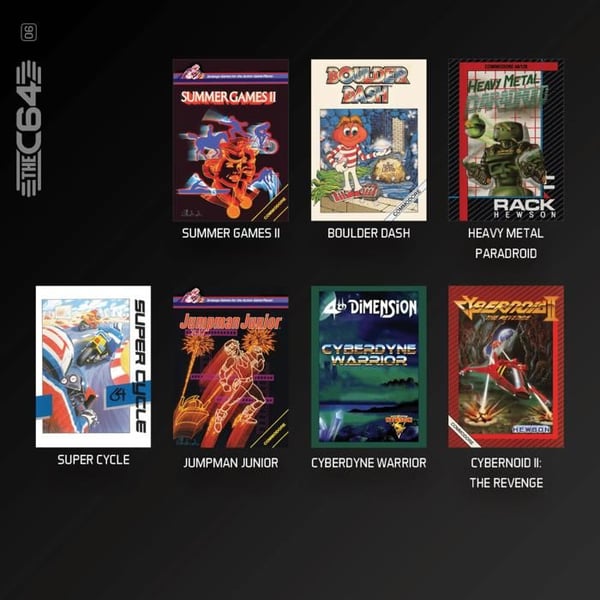 Blaze Evercade - The C64-kollektion 3 - Kartouche nr 06 "Hemdatorer"