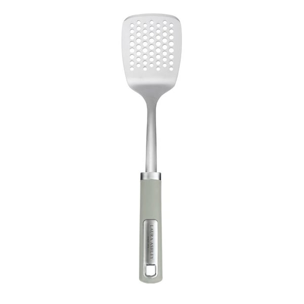 Spatel med skåror i rostfritt stål med soft-touch-handtag Laura Ashley - Salvia blad av Pendeford