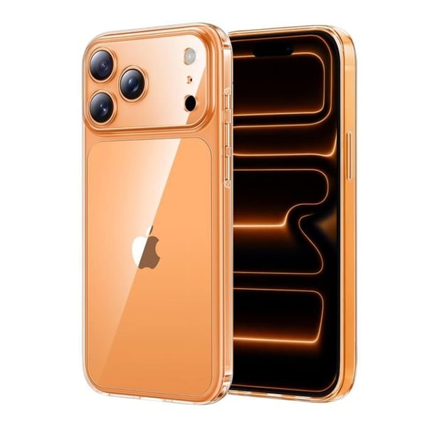 Coque för iPhone 17 PRO MAX - Silikon Gel TPU Transparent Skydd Mjuk Ultra Tunn Phonillico®