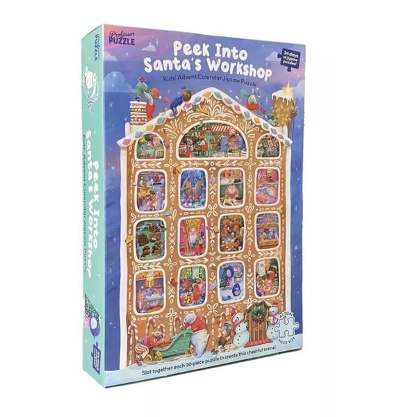 Professor Pussel - Adventskalender Jultomteverkstaden - WILSON SPEL
