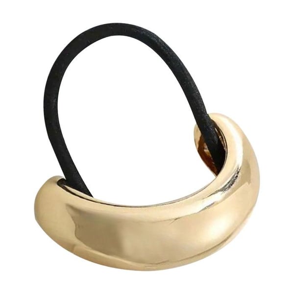 Hårband - AVIZAR - Förlängd Manschett - Elegant - Guld - Svart