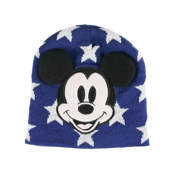 Mickey Mouse vinterhatt med stjärnor