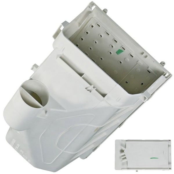 Tvättmedelsfack, tvättmedelsfack original tvättmaskin, tvättmaskin 481010580618 WHIRLPOOL, BAUKNECHT, ARISTON HOTPOINT
