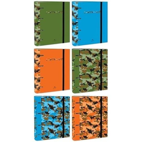 Ringpärm - MARIOLA - Carpeblock - Flerfärgad - 32 x 26 x 5 cm - Blandat