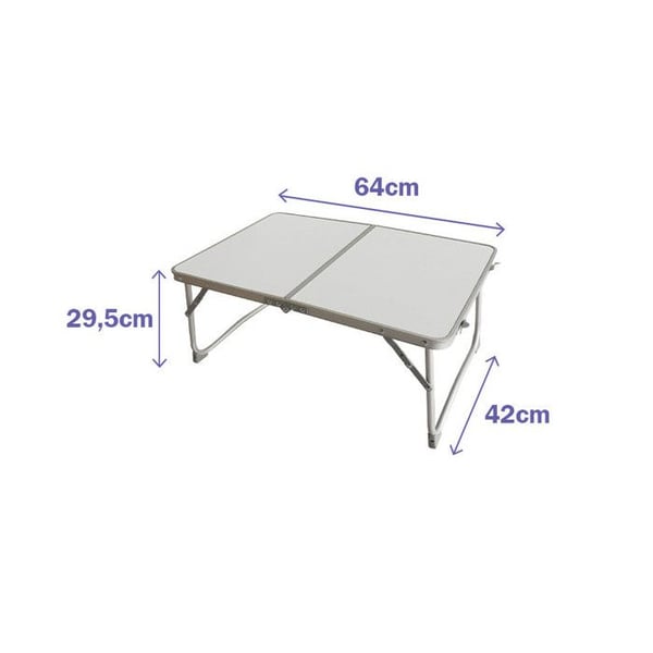 Fällbord Aluminium Marbueno D13 Assorti Camping och Strand 64X42X29,5 cm 10440