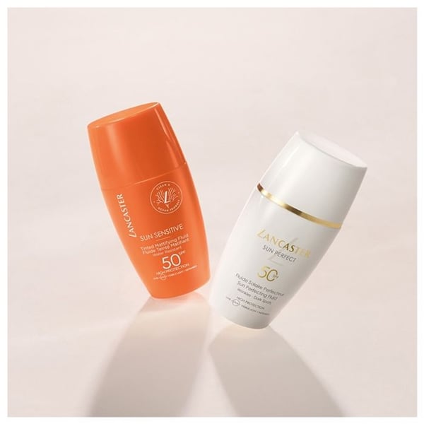 Lancaster Solkänslig Tinted Mattifierande Fluid Spf50