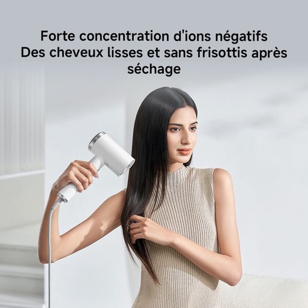 Hårtørrer - XIAOMI - BHR9114EU - 1600 W - 2 hastigheder - 4 temperaturer - Sølv