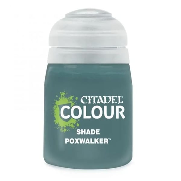 Målarfärg - GAMES WORKSHOP - Citadel-Shade Poxwalker - Färg Brun - 18 ml - Matt Finish
