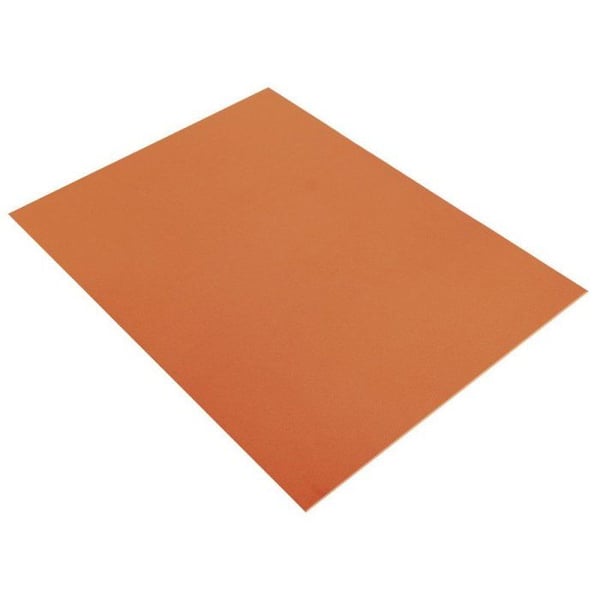 Skumgummiplatta, 20x30x0,2cm, orange