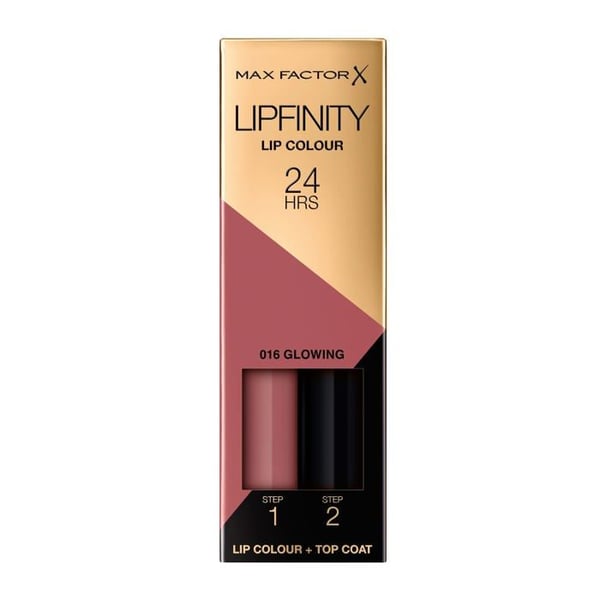 Max Factor Lipfinity Lipstick Two Step New In Box - 016 Glödande