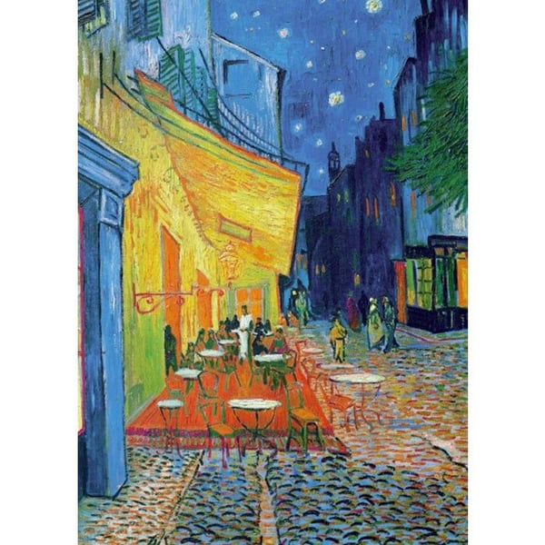 Pussel 1000 bitar - PIATNIK - Van Gogh - Terrass på caféet på kvällen - Konstpussel - Blandat