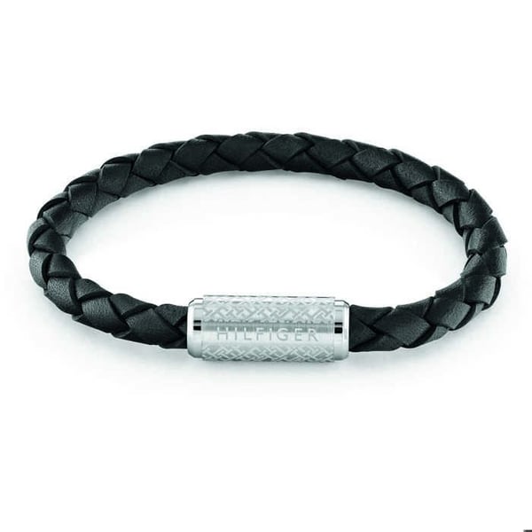 Armband - Stål, Läder Silver - Tommy Hilfiger - 2790479