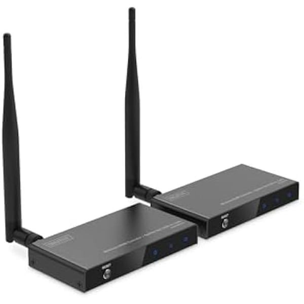 Trådlös HDMI-förlängare - DIGITUS - DS-55346 - Full HD 1080p - Räckvidd 100 m - Sändar- och mottagaresats