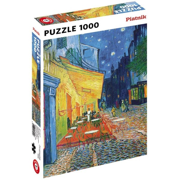 Pussel 1000 bitar - PIATNIK - Van Gogh - Terrass på caféet på kvällen - Konstpussel - Blandat