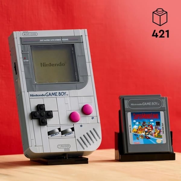LEGO Super Mario 72046 Game Boy - Byggsats för Vuxna - Retro Dekoration
