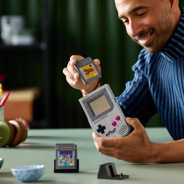 LEGO Super Mario 72046 Game Boy - Byggsats för Vuxna - Retro Dekoration