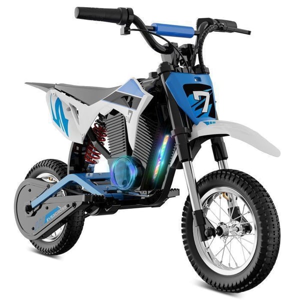 Motoelektrisk Barn EVERCROSS TECH EV12MP - 300W Motor, 3 Hastighetslägen, 15 KM, 12'' Däck, Bluetooth Musik Present Blå