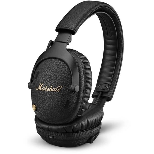 MARSHALL Monitor III ANC - Trådlösa hörlurar med aktiv brusreducering - Bluetooth - Svart