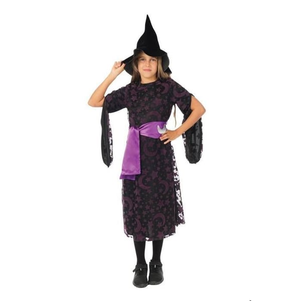 Kostym - PTITCLOWN - Kostym himmelsk häxa flicka - Lila - Polyester - 3 år+