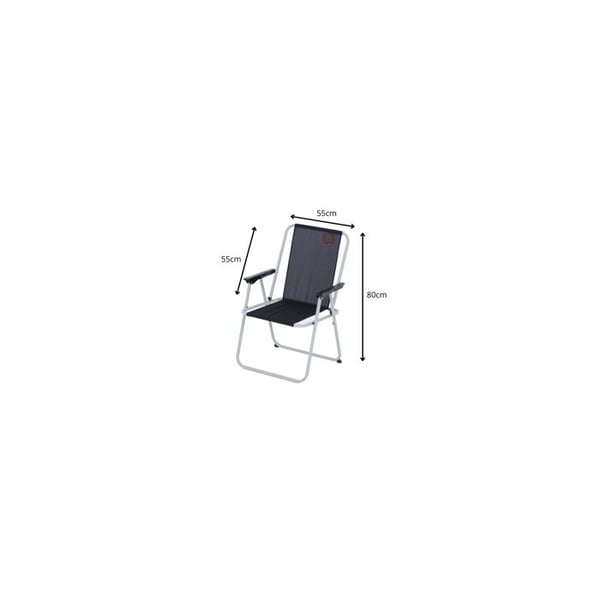 Campingstol - O'CAMP - Piccolo C001 - Foldbar - Let - Sort