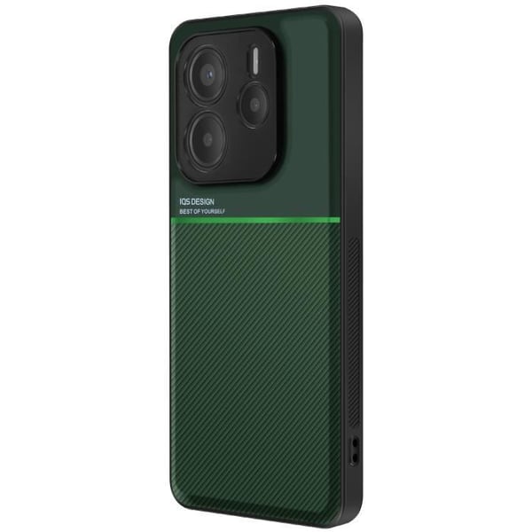 Coque - Xiaomi - Redmi Note 14 5G - Stöttålig - Bi-material - Grön