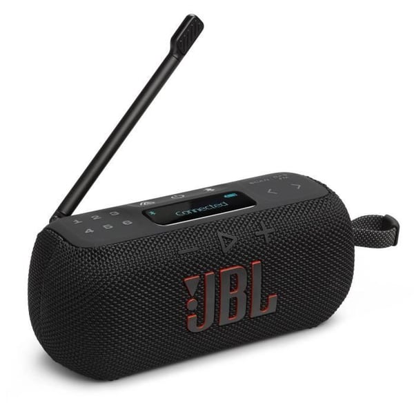 Bärbar radio - JBL - Tuner 3 - DAB/DAB+/FM - Bluetooth - 15 timmars batteritid - Svart
