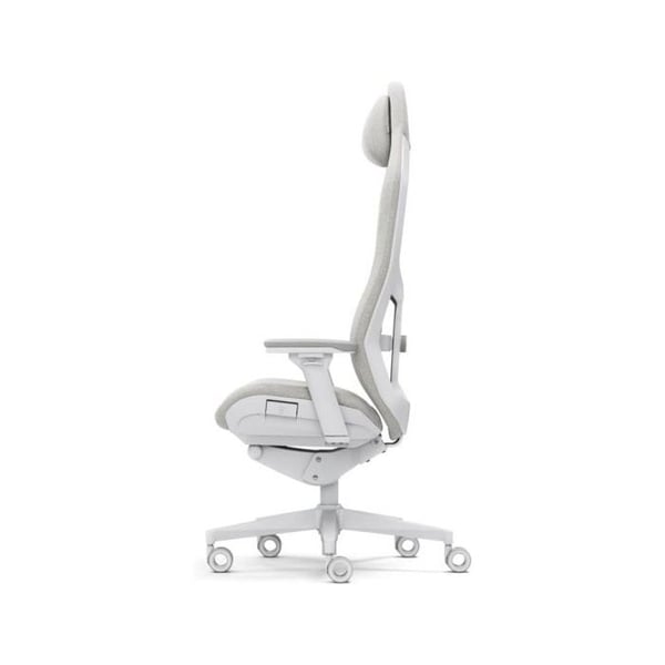 Fractal Design Refine Fabric Light Gaming Chair - Ergonomisk kontorsbordsstol Funktionalitet med 4D justerbara armstöd, hög rygg