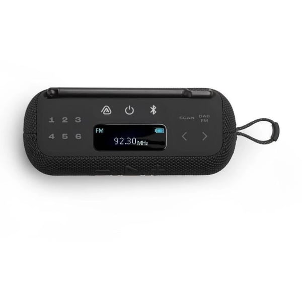 Bärbar radio - JBL - Tuner 3 - DAB/DAB+/FM - Bluetooth - 15 timmars batteritid - Svart