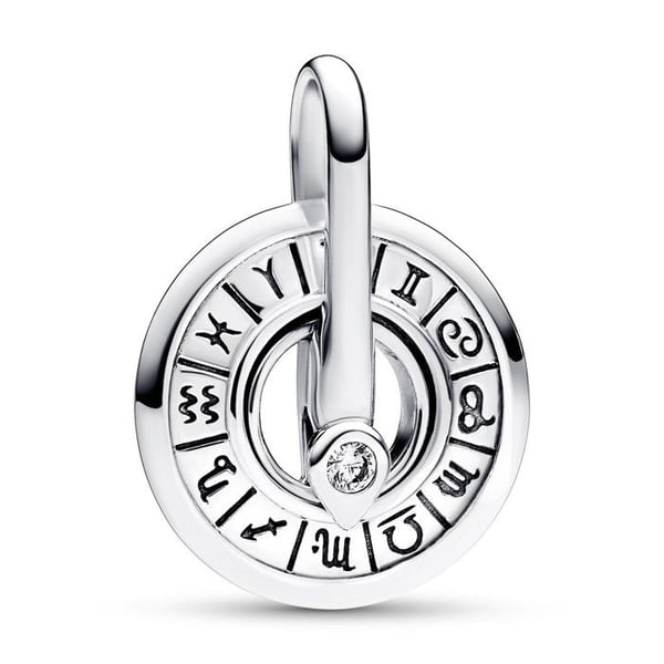 Pendentiv för Damer - Silver - 793038C01 - Rent Silver 925/1000 - Zirkonia - Grå