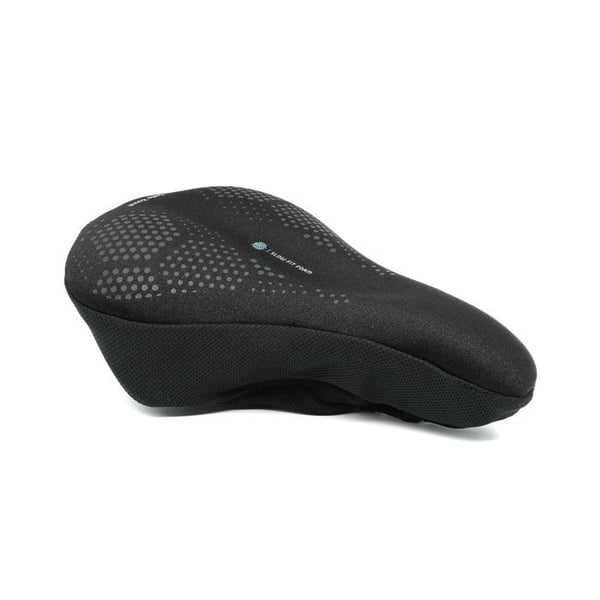 Sadelöverdrag - SELLE ROYAL - Minnesförformad skum - Svart - Unisex - Förbättrad komfort
