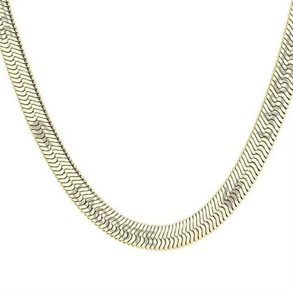 Massiv halsband i förgyllt stål för män Grit 2040378