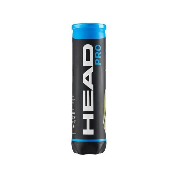 Tennbollar - HEAD - Pro 2017 - Tub med 4 - Vit - Vuxen Unisex