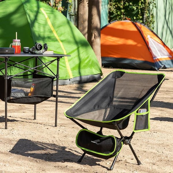 Fällbar campingstol - Folstul - InnovaGoods - Ergonomisk - Transportväska - Hållbar