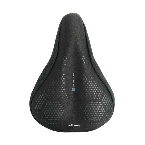 Sadelöverdrag - SELLE ROYAL - Minnesförformad skum - Svart - Unisex - Förbättrad komfort