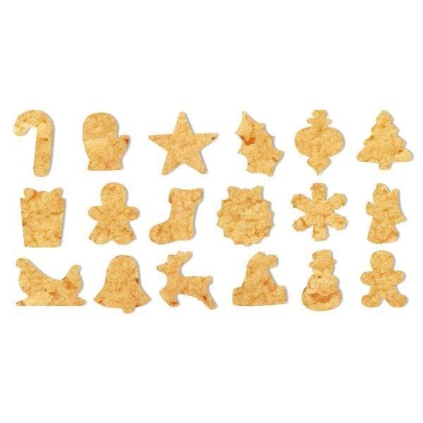 Utstickare Jul - SCRAPCOOKING - Hink med 18 delar - Stål