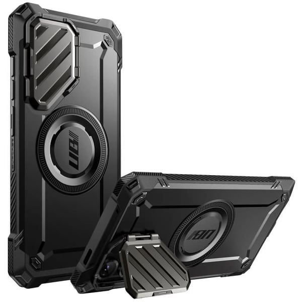 Coque MagSafe - Supcase - Samsung Galaxy S25 Ultra - Stöttålig - Kameraskydd - Multi-vinkel videostöd