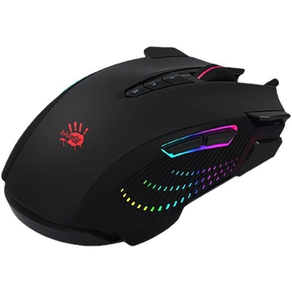 Spilmus - A4TECH - Bloody J90S - Kablet - 8000 DPI - RGB-baggrundsbelysning